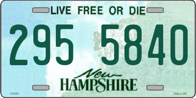 NH license plate 2955840