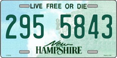 NH license plate 2955843