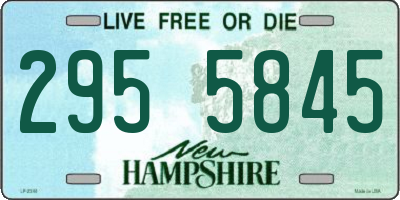 NH license plate 2955845