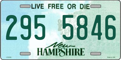NH license plate 2955846