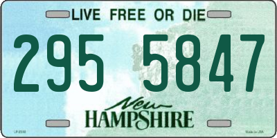 NH license plate 2955847