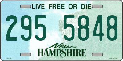 NH license plate 2955848
