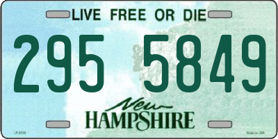 NH license plate 2955849