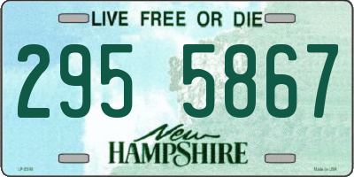 NH license plate 2955867