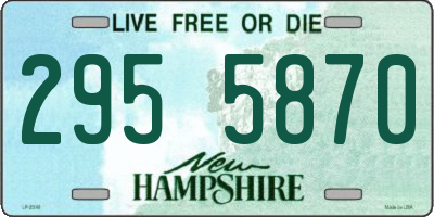 NH license plate 2955870