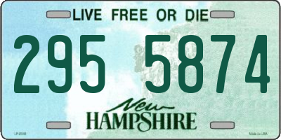NH license plate 2955874