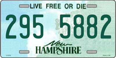 NH license plate 2955882
