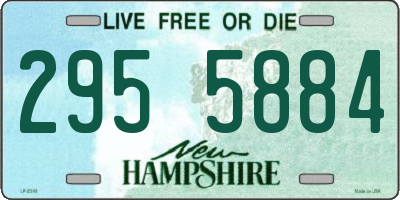 NH license plate 2955884