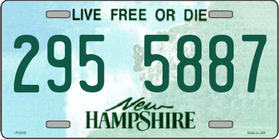 NH license plate 2955887