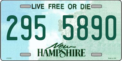 NH license plate 2955890