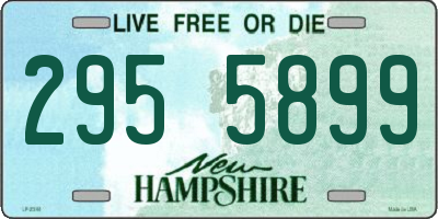 NH license plate 2955899