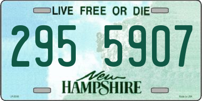 NH license plate 2955907