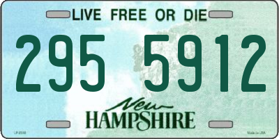 NH license plate 2955912
