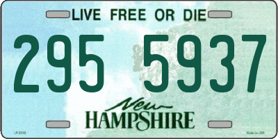NH license plate 2955937