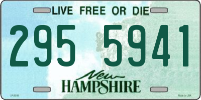 NH license plate 2955941