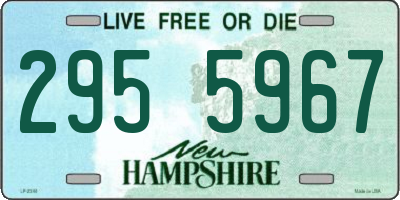 NH license plate 2955967