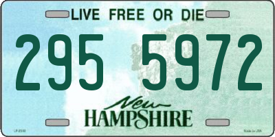 NH license plate 2955972