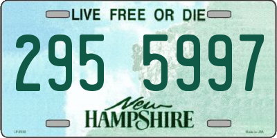 NH license plate 2955997