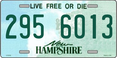 NH license plate 2956013