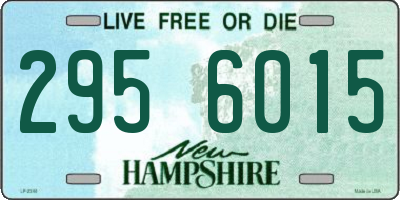NH license plate 2956015