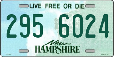 NH license plate 2956024
