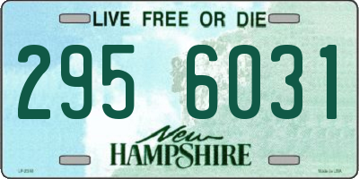 NH license plate 2956031