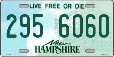 NH license plate 2956060