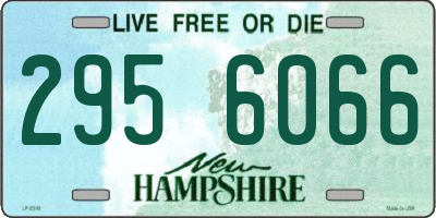 NH license plate 2956066