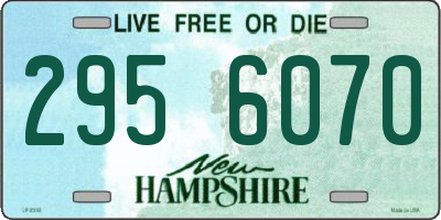 NH license plate 2956070
