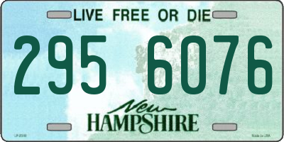 NH license plate 2956076