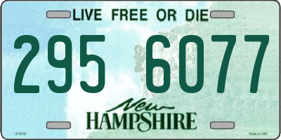 NH license plate 2956077