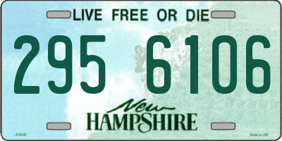NH license plate 2956106