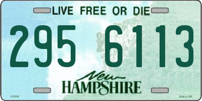 NH license plate 2956113