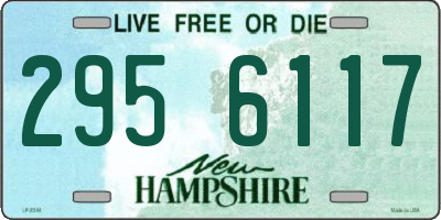 NH license plate 2956117