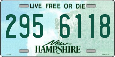 NH license plate 2956118