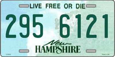 NH license plate 2956121
