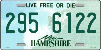 NH license plate 2956122