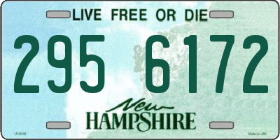 NH license plate 2956172