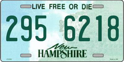 NH license plate 2956218
