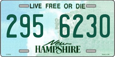 NH license plate 2956230