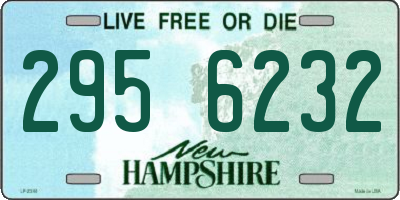 NH license plate 2956232