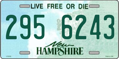 NH license plate 2956243