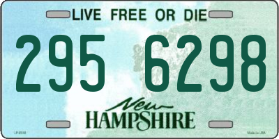 NH license plate 2956298