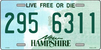 NH license plate 2956311