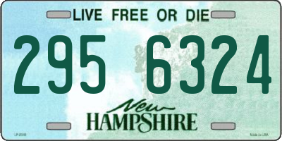 NH license plate 2956324