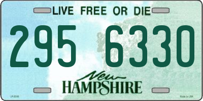 NH license plate 2956330