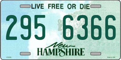 NH license plate 2956366