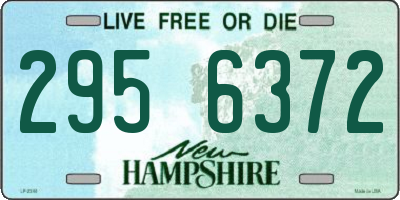 NH license plate 2956372