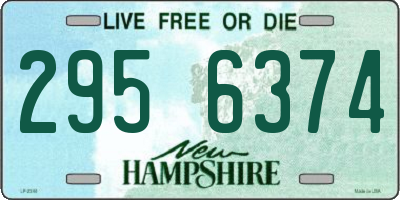 NH license plate 2956374