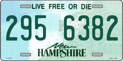 NH license plate 2956382